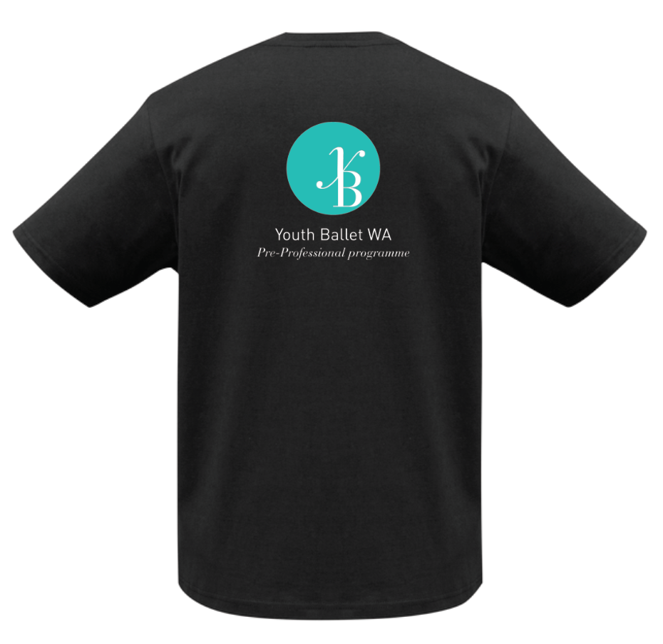 Youth Ballet WA Black T-Shirt