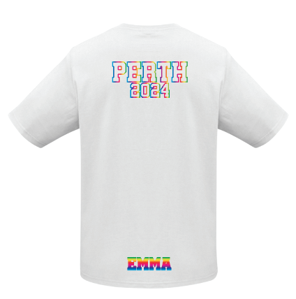 White Starstruck T-Shirt Perth