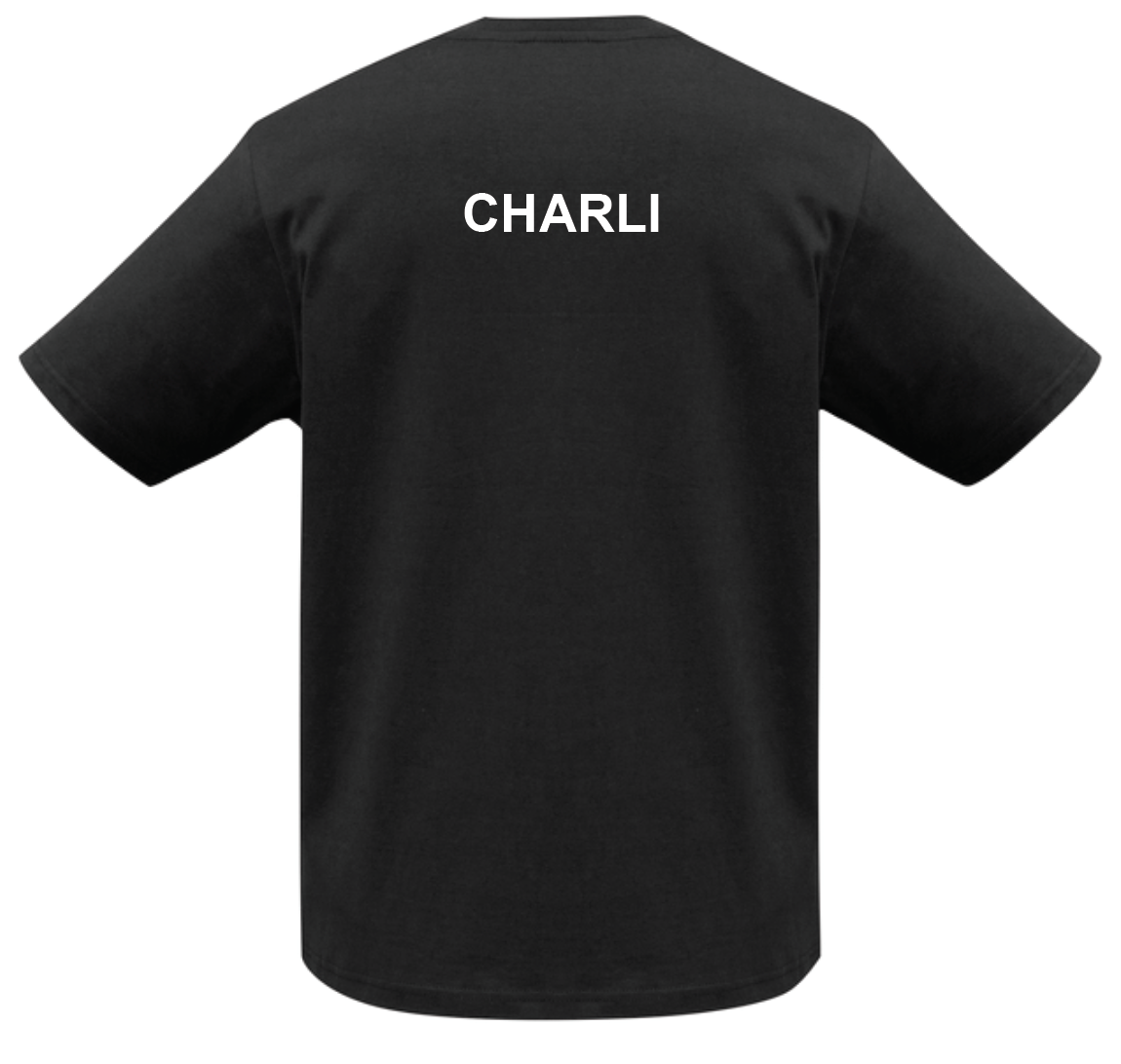 LCPA Name on Back of Shirt