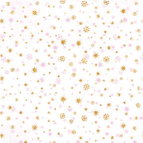 Gold & Pink Stars