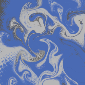 Blue Grey Marble