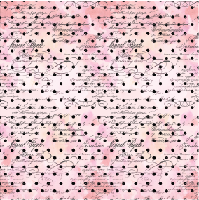 Pink & Black Dots