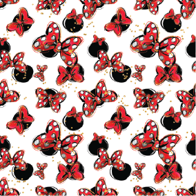 Mousey Bows on White