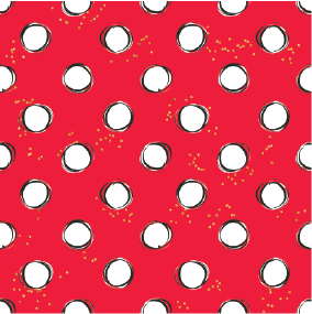 Red & White Dotty