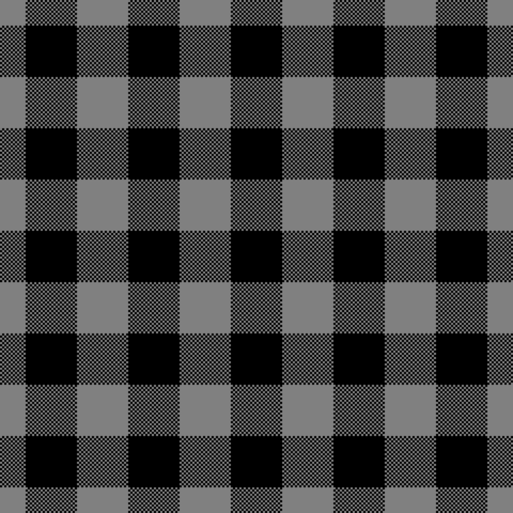 Grey Buffalo Plaid