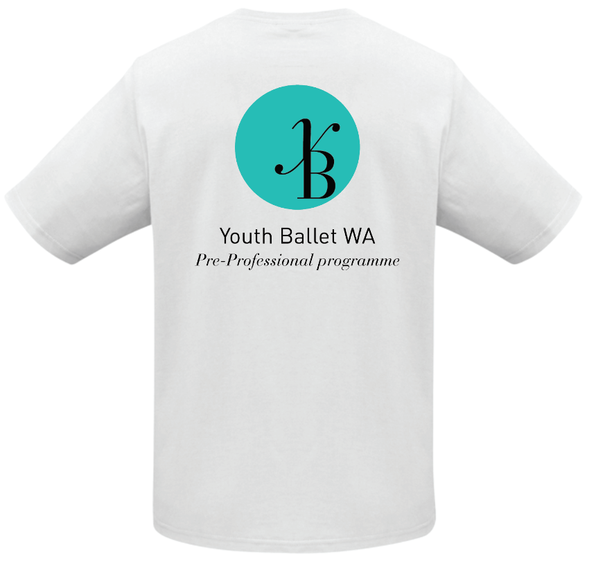 Youth Ballet WA White T-Shirt