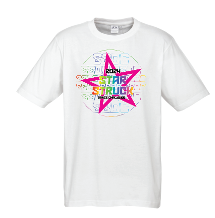 White Starstruck T-Shirt Perth