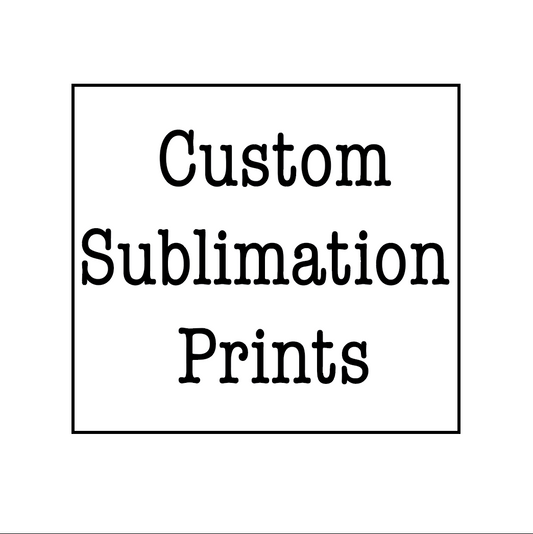 Custom Sublimation Prints