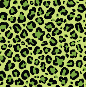 Lime Leopard Skin