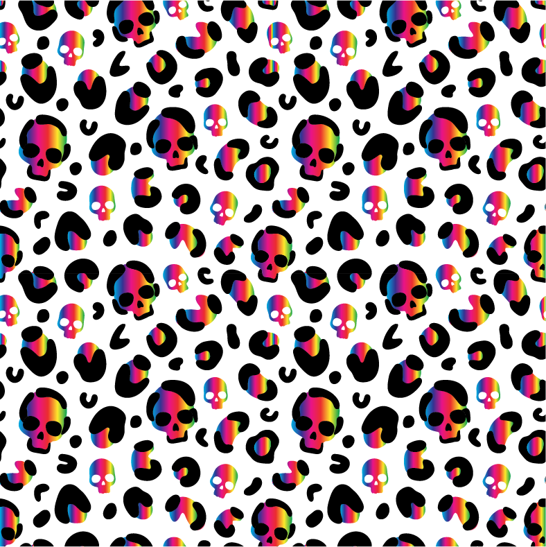 Rainbow Skull Leopard