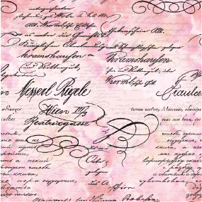 Pink & Black Text