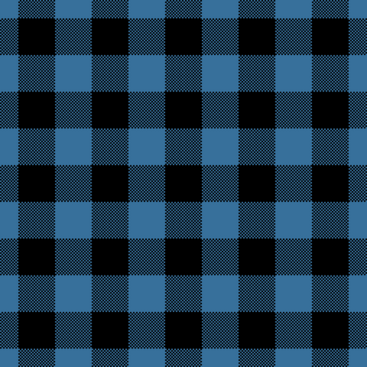 Blue Buffalo Plaid