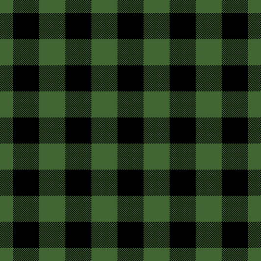 Green Buffalo Plaid