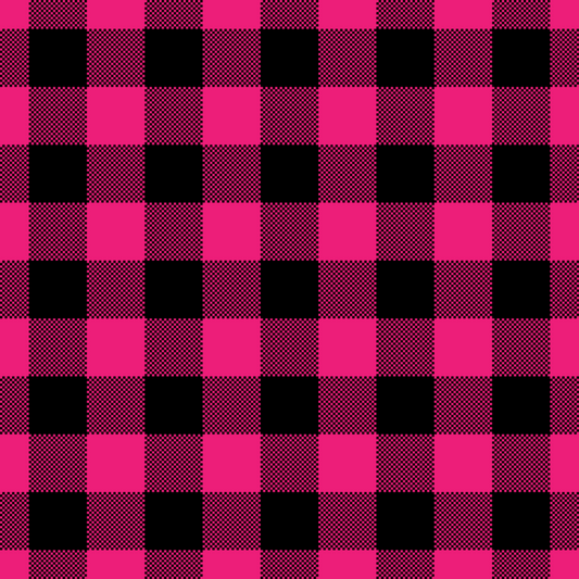 Pink Buffalo Plaid