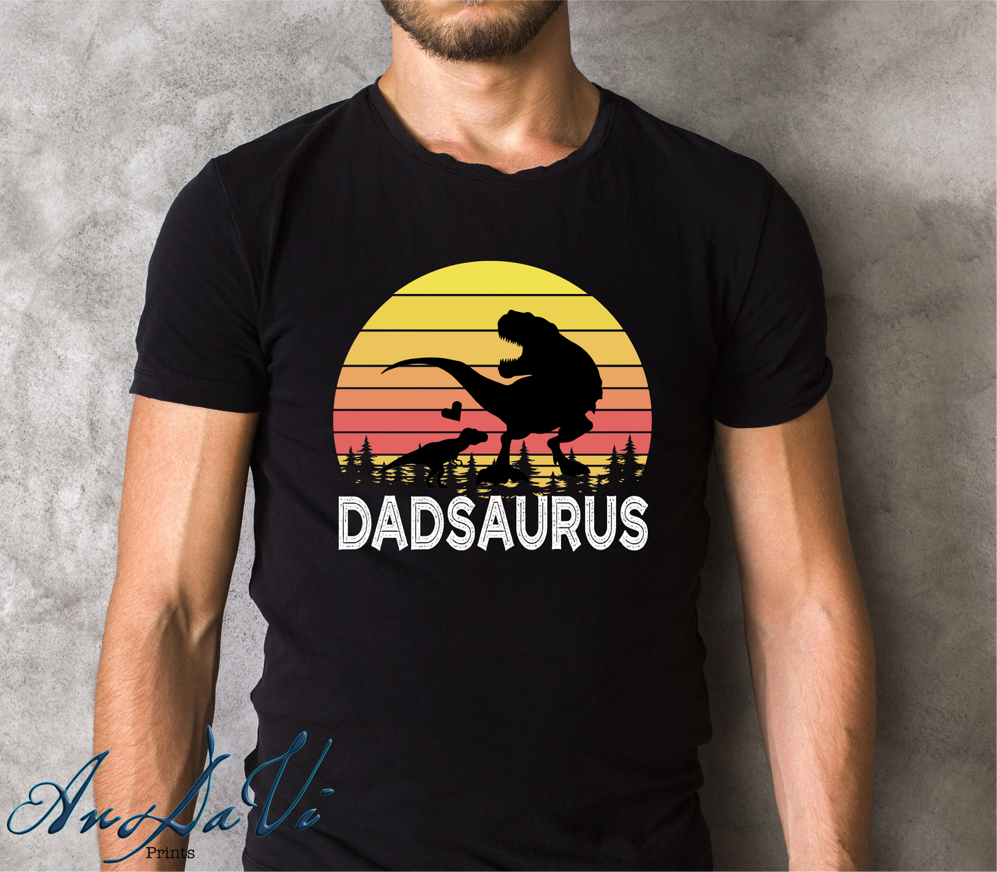 Dadsaurus DTF Transfer