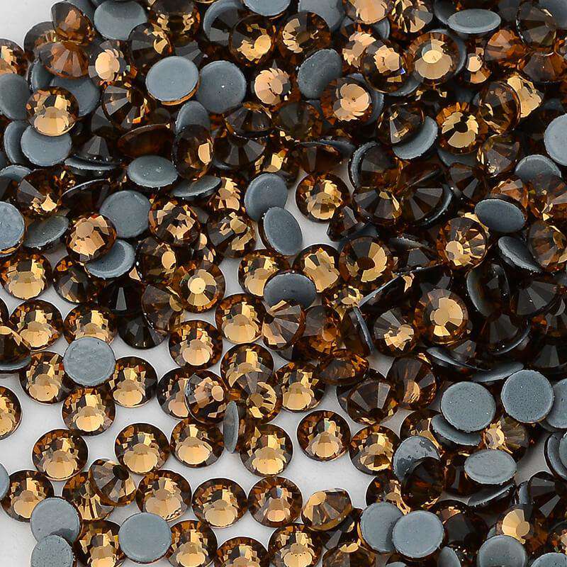 SS12 Smoked Topaz Hotfix Crystal Glass Rhinestones